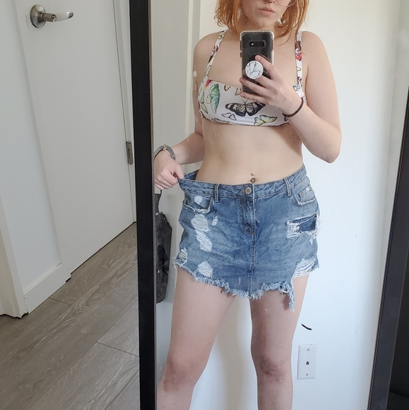 Jeans denim Skorts - Picture 2 of 4